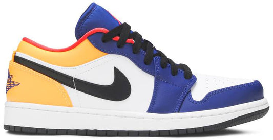 Air Jordan 1 Low White Deep Royal Blue