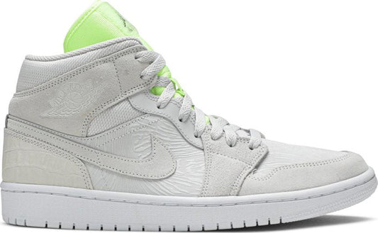 Wmns Air Jordan 1 Mid Ghost Green