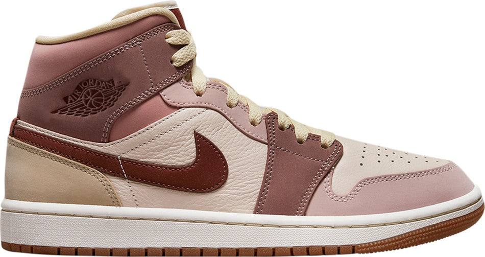 Wmns Air Jordan 1 Mid SE Dark Pony Smoky Mauve