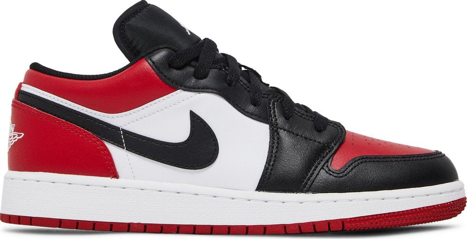 Air Jordan 1 Low GS Bred Toe