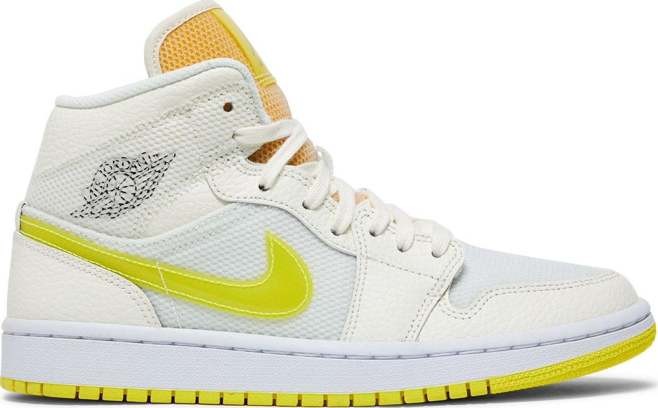 Wmns Air Jordan 1 Mid SE Voltage Yellow