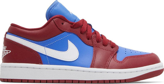 Wmns Air Jordan 1 Low Deep Red Blue