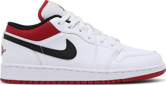 Air Jordan 1 Low GS White Gym Red