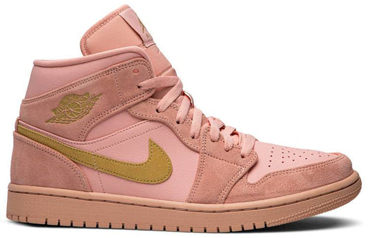 Air Jordan 1 Mid Coral Gold