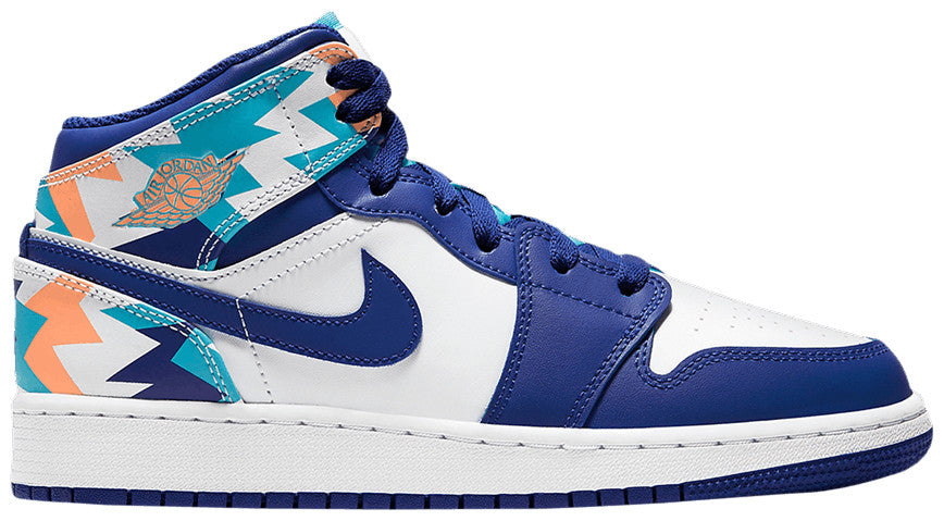 Air Jordan 1 Mid GS Geometric Pint