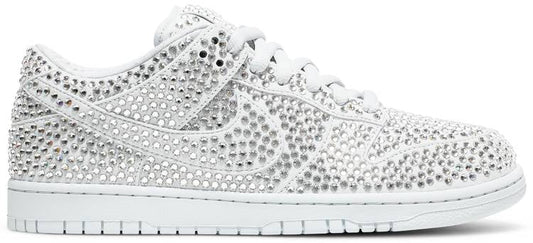 Cactus Plant Flea Market x Swarovski x Dunk Low Pure Platinum