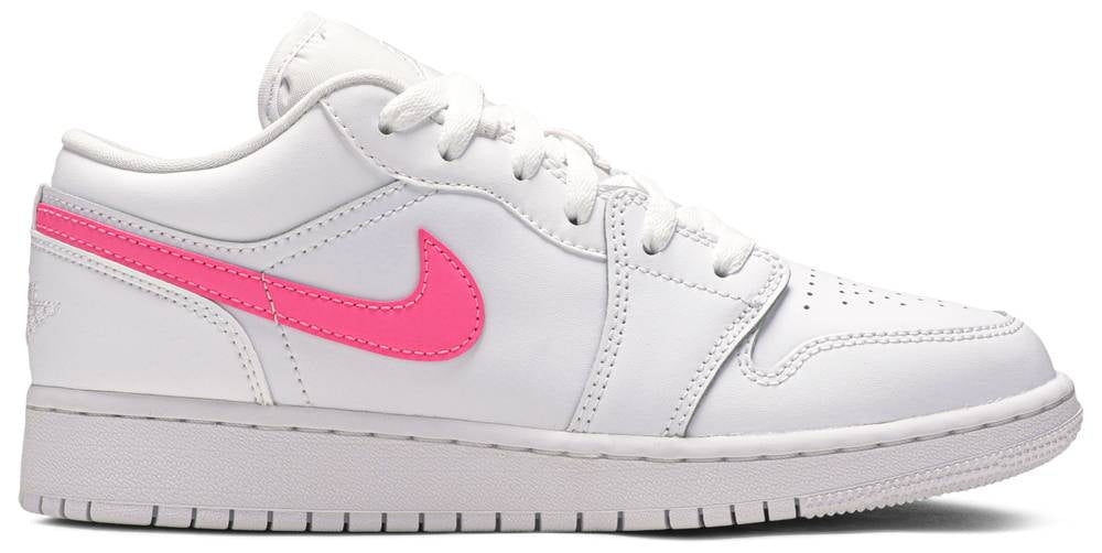 Air Jordan 1 Low GS White Neon