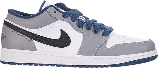 Air Jordan 1 Low True Blue Cement